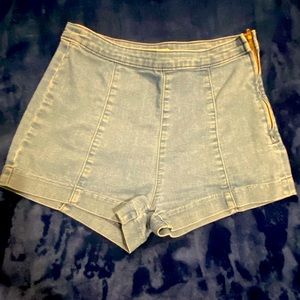 70’s style H&M denim shorts